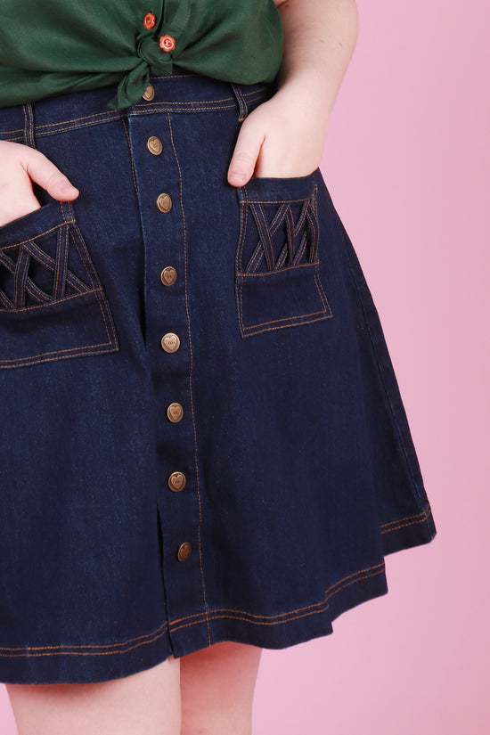 Peggy Skirt Denim Forever