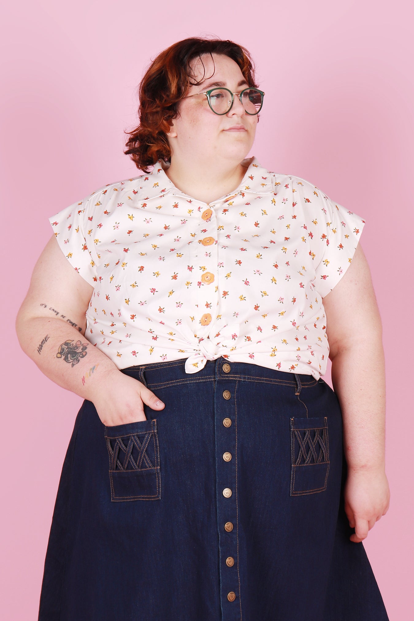 Trixie Shirt Rosebud Floral