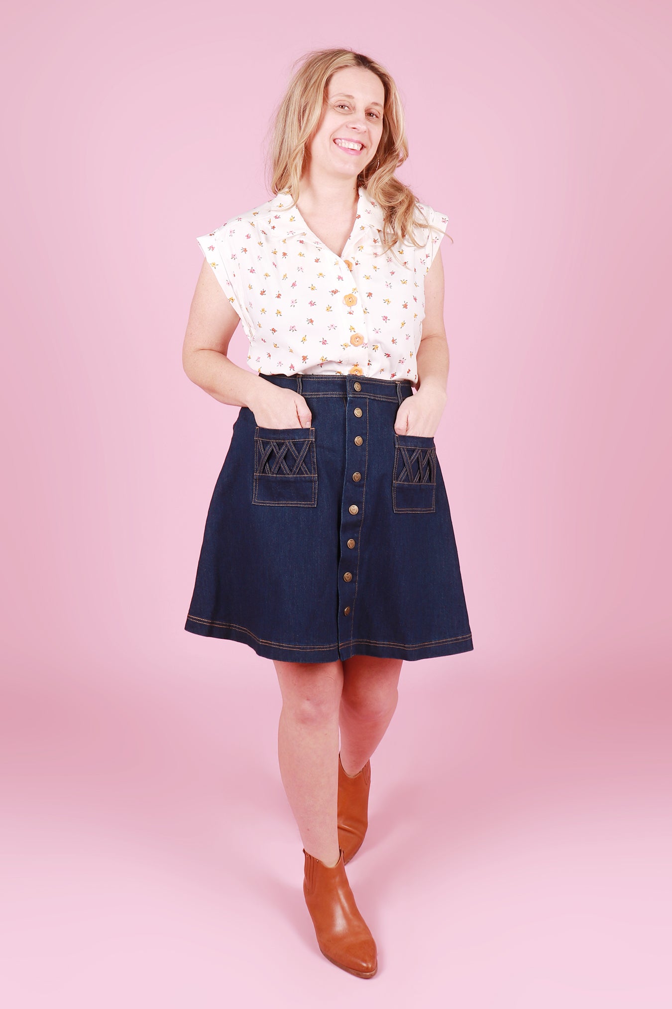 Peggy Skirt Denim Forever