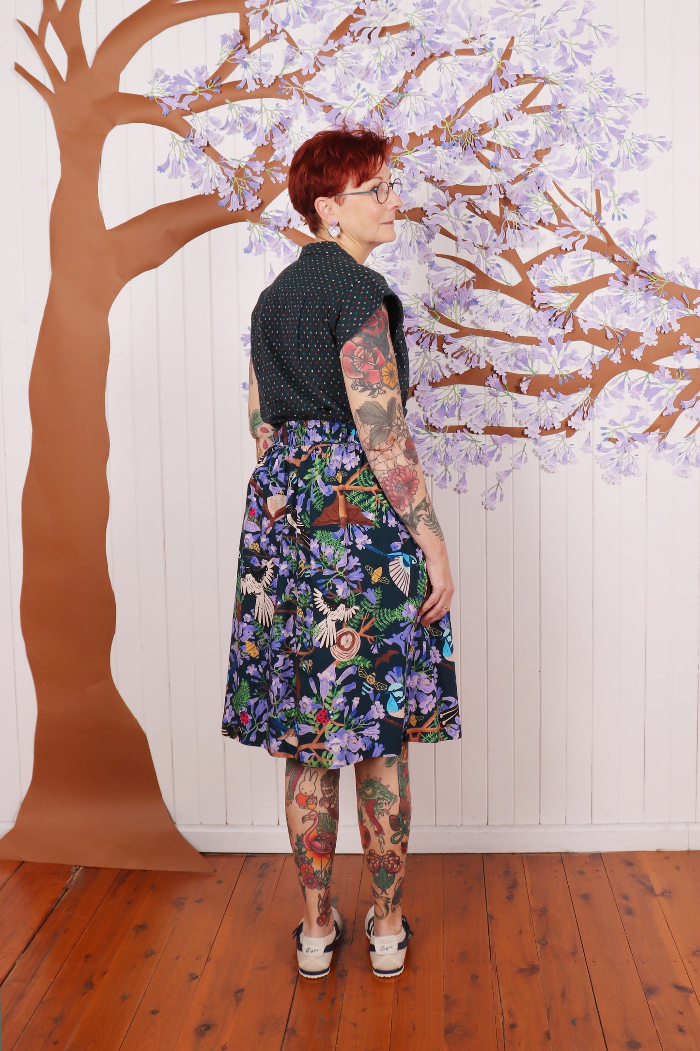 Ella Skirt Jacaranda