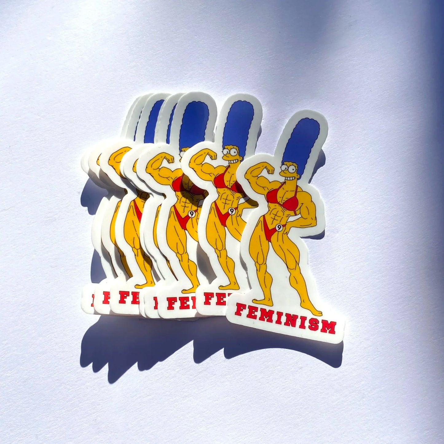 Muscle Marge Vinyl Sticker