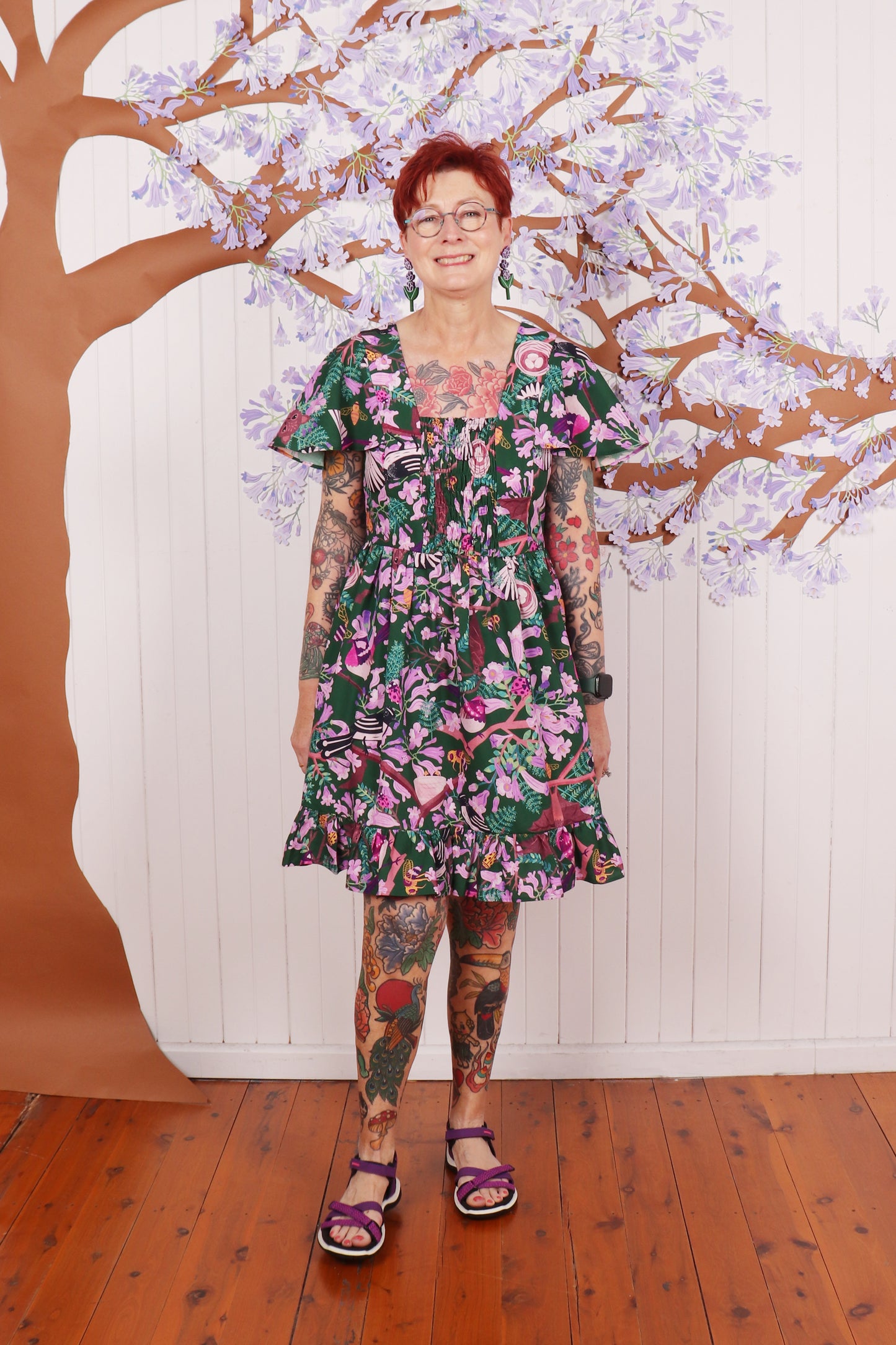 Vera Dress Jacaranda