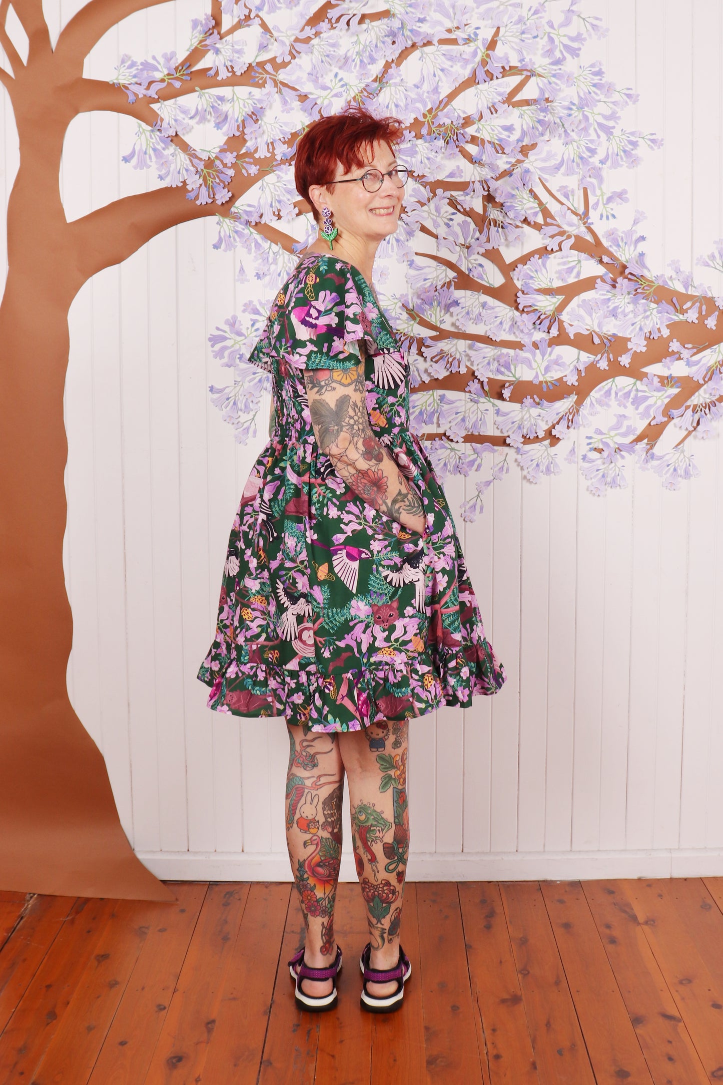 Vera Dress Jacaranda