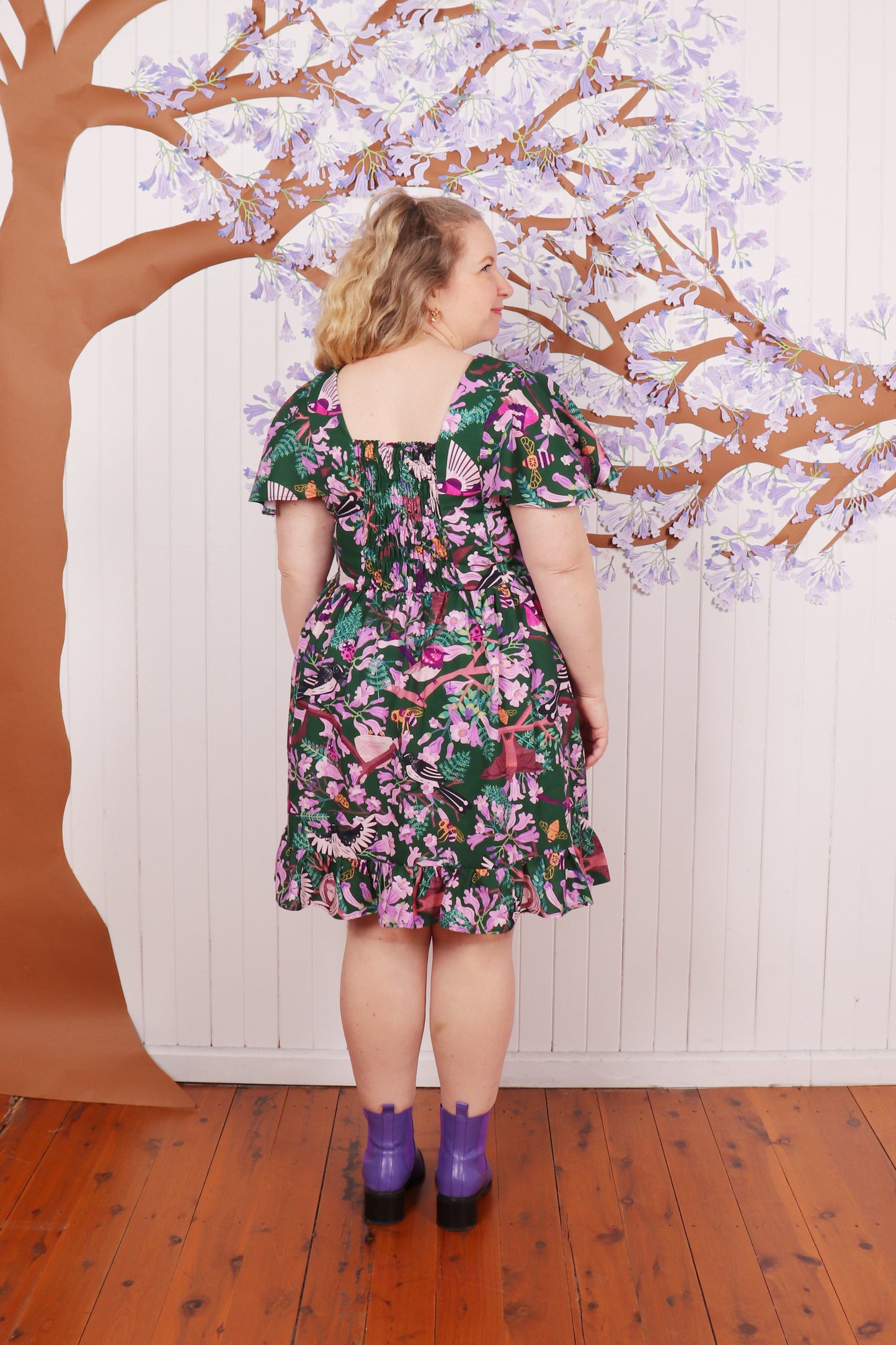 Vera Dress Jacaranda