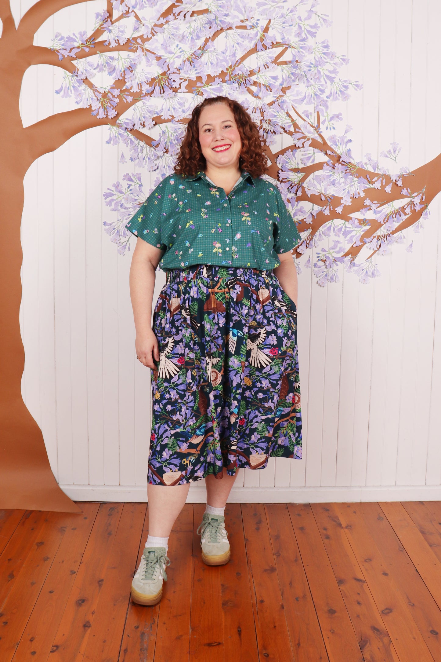 Ella Skirt Jacaranda