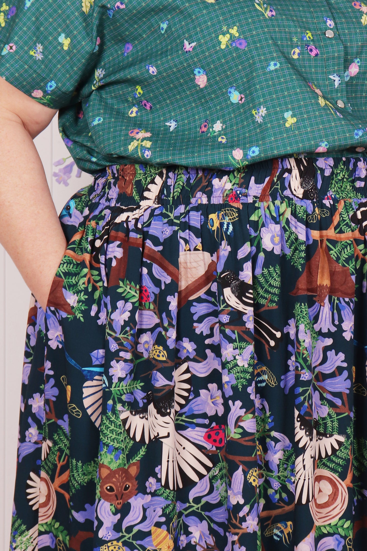 Ella Skirt Jacaranda
