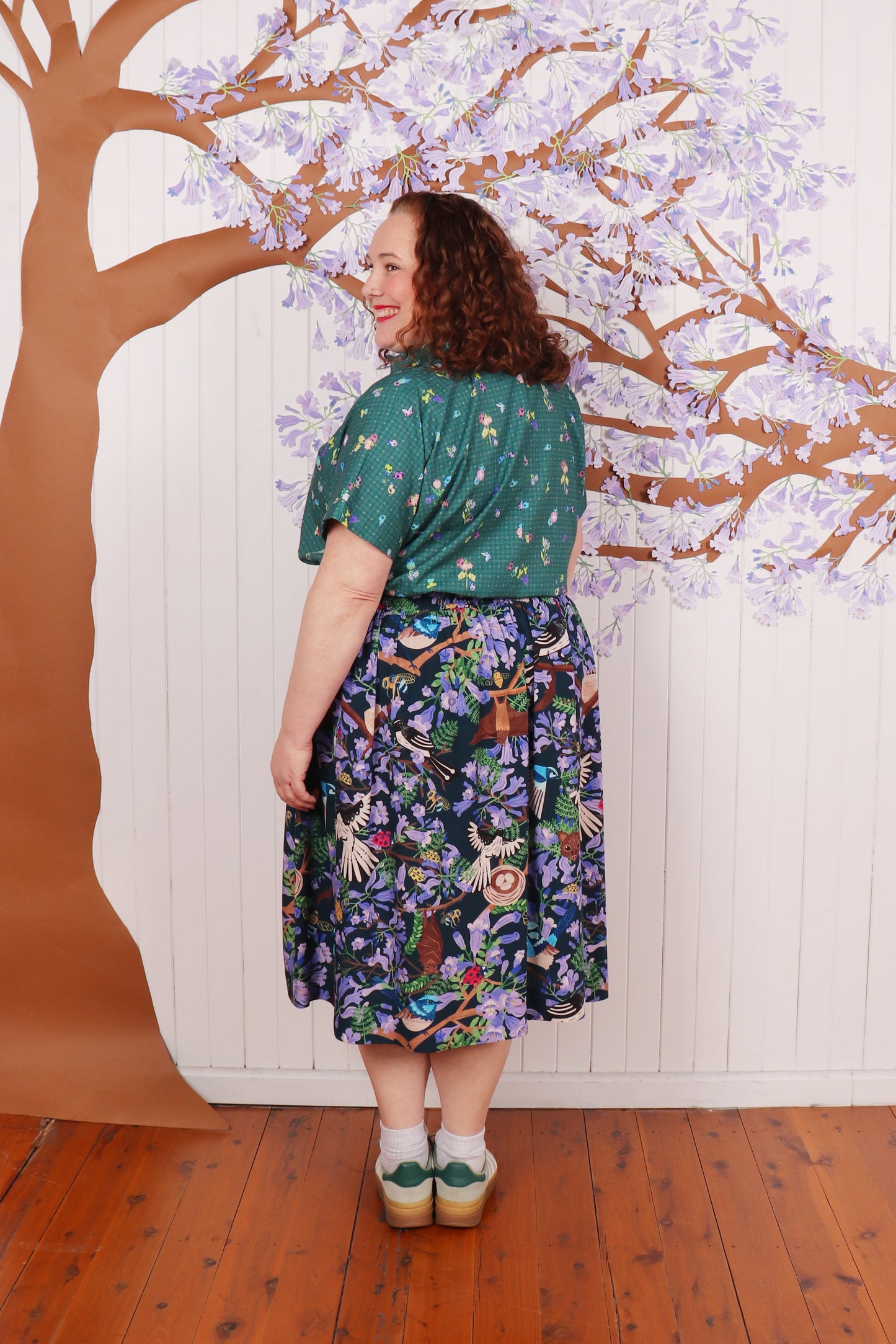 Ella Skirt Jacaranda