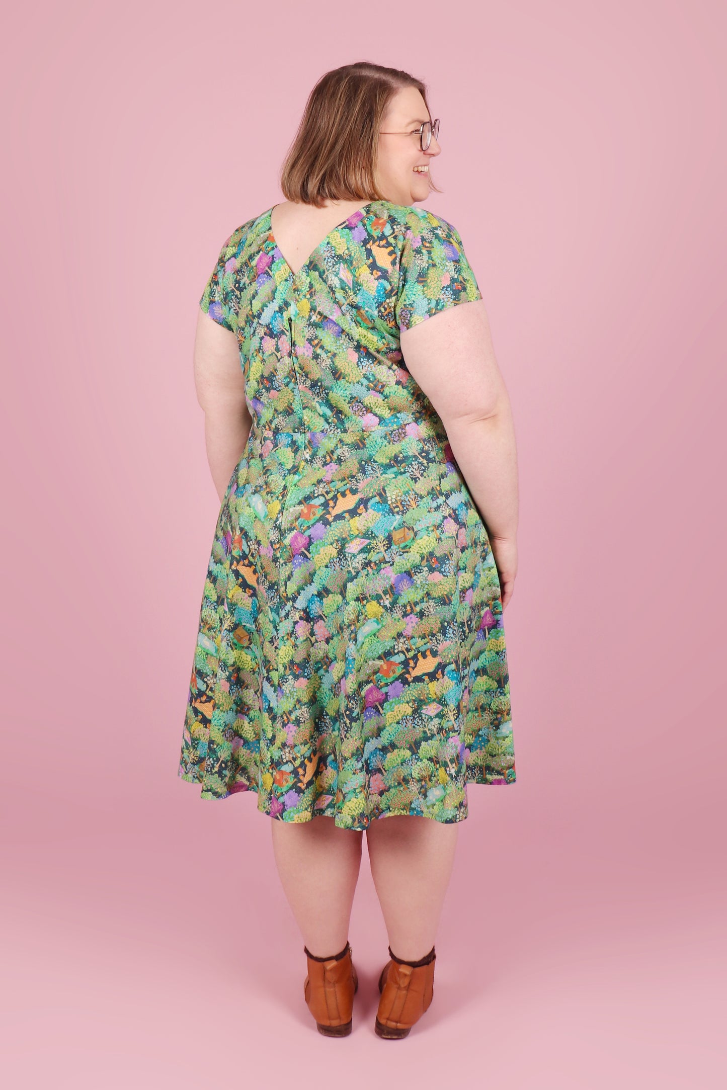 Belinda Dress Midnight Picnic