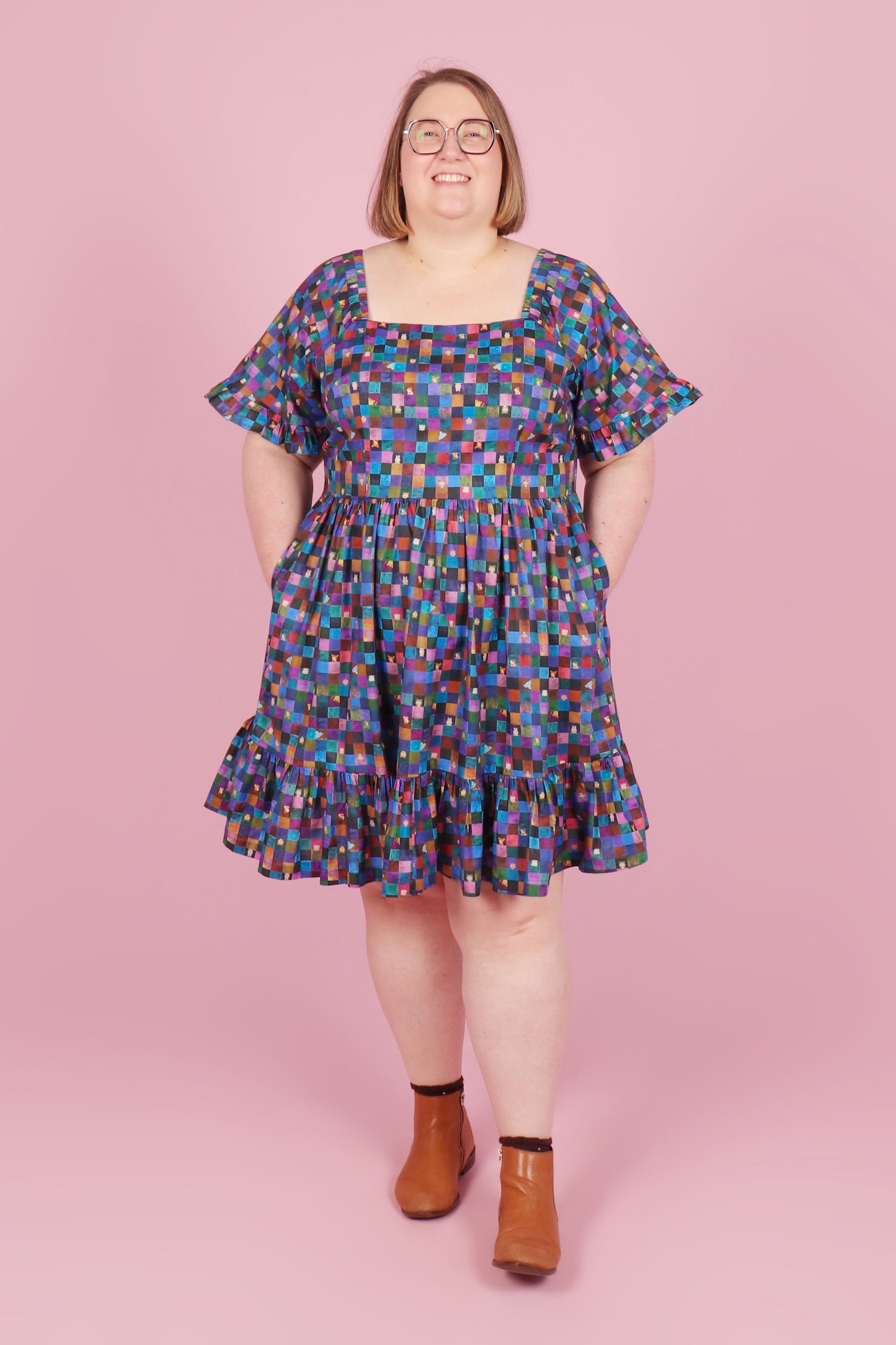 Maddie Short Dress Hide and Squeak