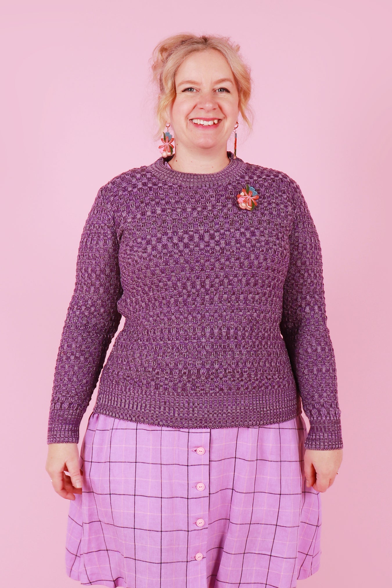 July Jumper Galaxy Purple