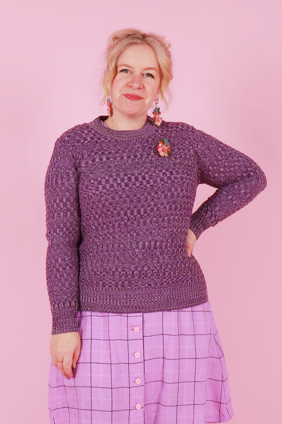 July Jumper Galaxy Purple