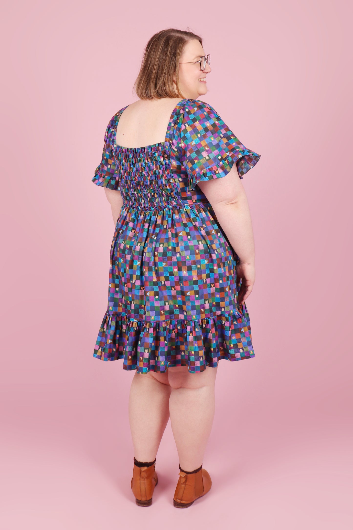 Maddie Short Dress Hide and Squeak