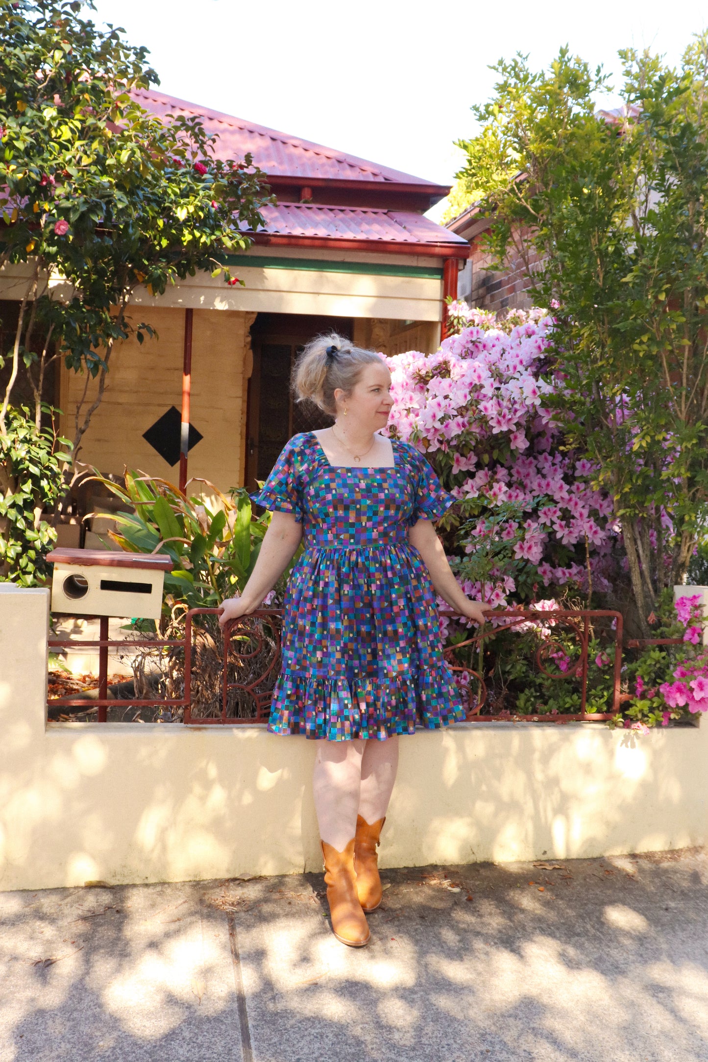 Maddie Short Dress Hide and Squeak