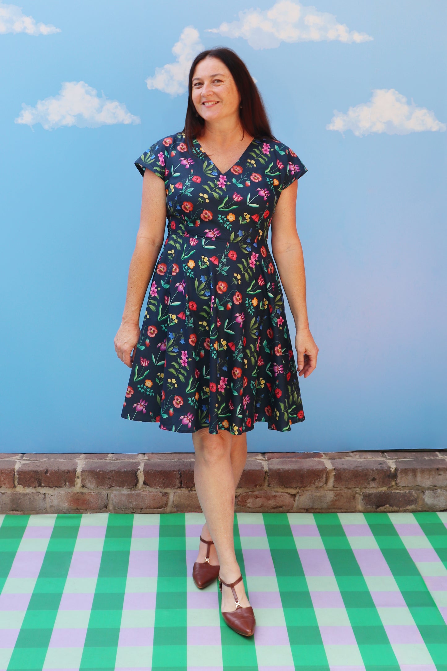 Belinda Dress Liberty Floral Majesty