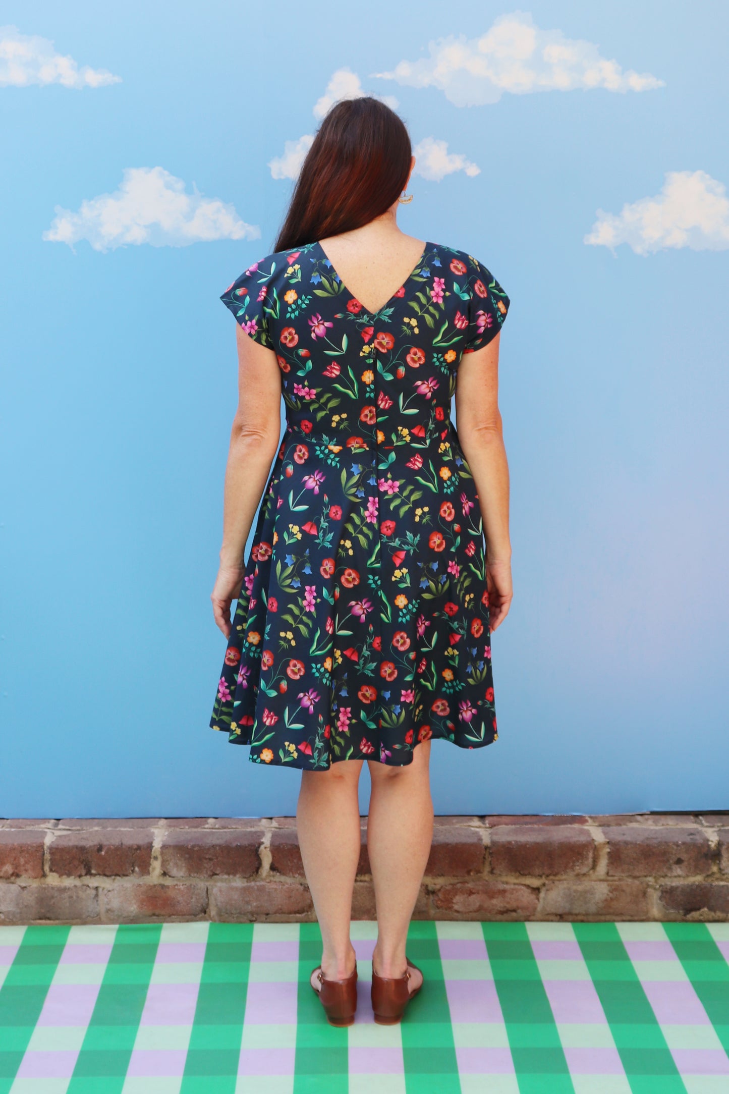 Belinda Dress Liberty Floral Majesty