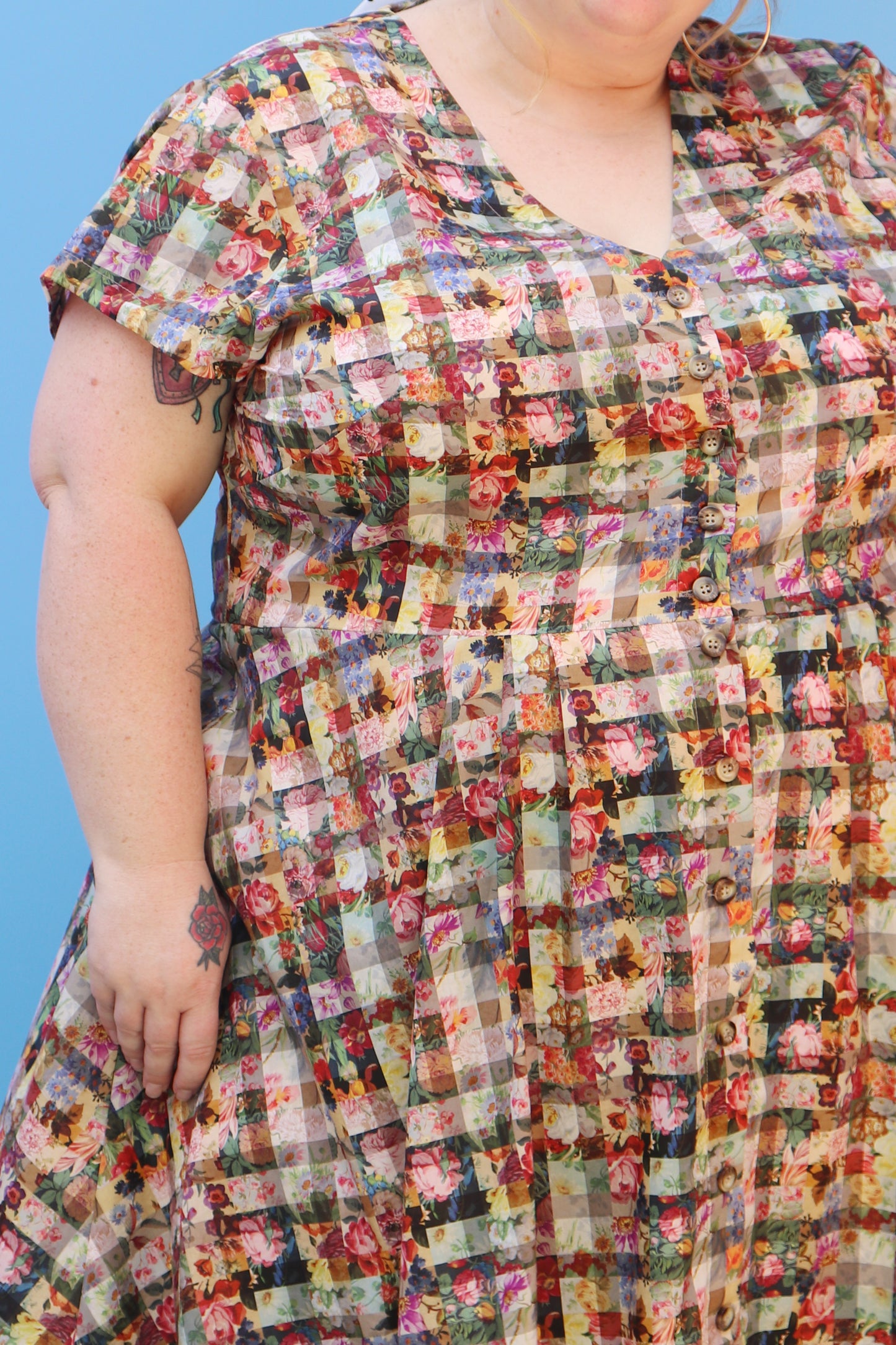 Saski Dress Liberty Archive Gingham