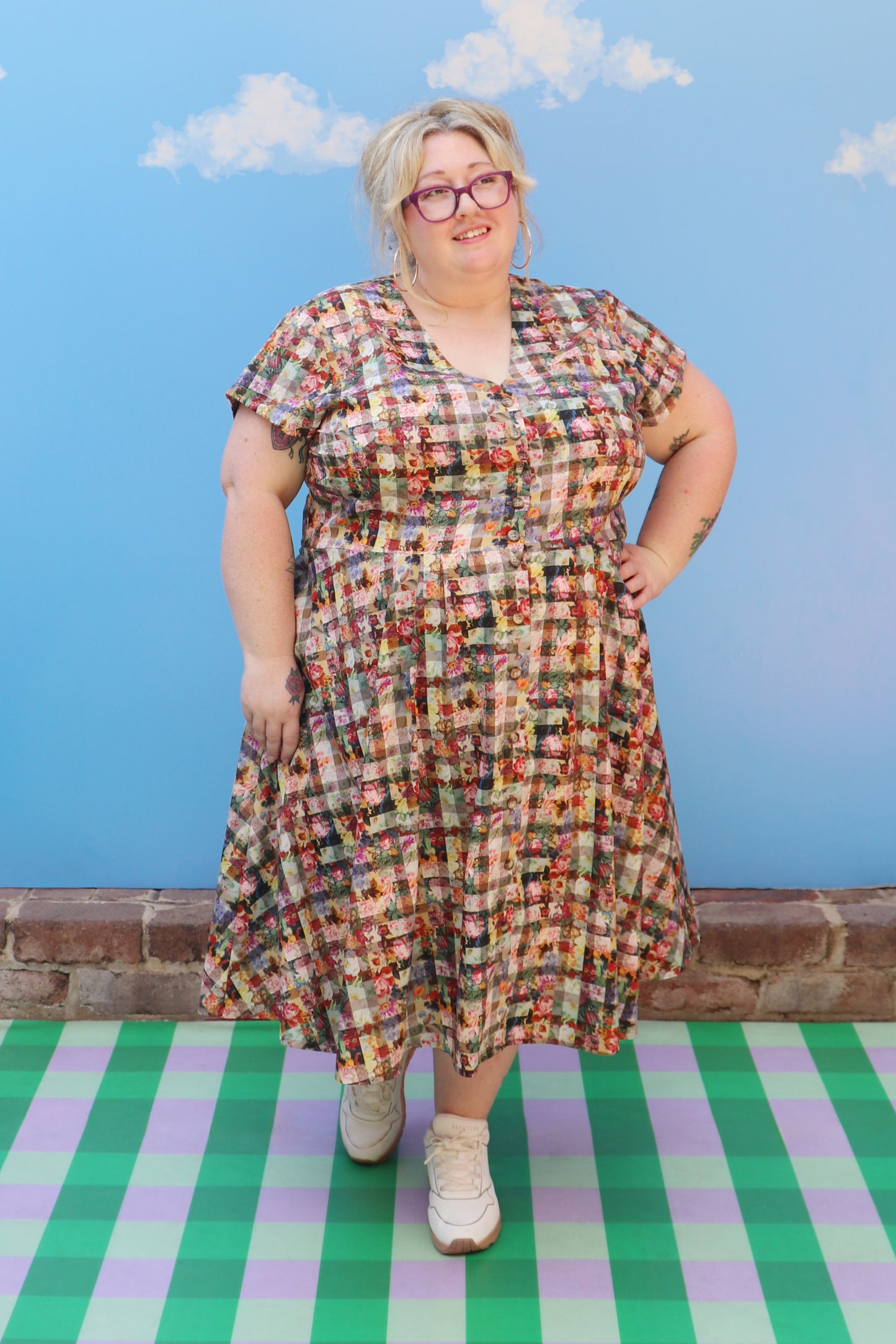 Saski Dress Liberty Archive Gingham