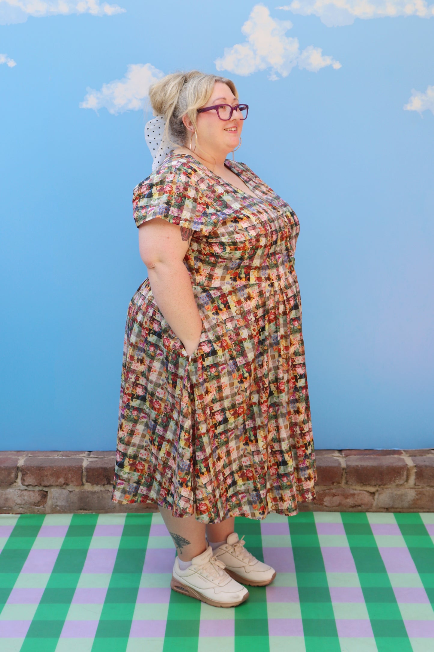 Saski Dress Liberty Archive Gingham