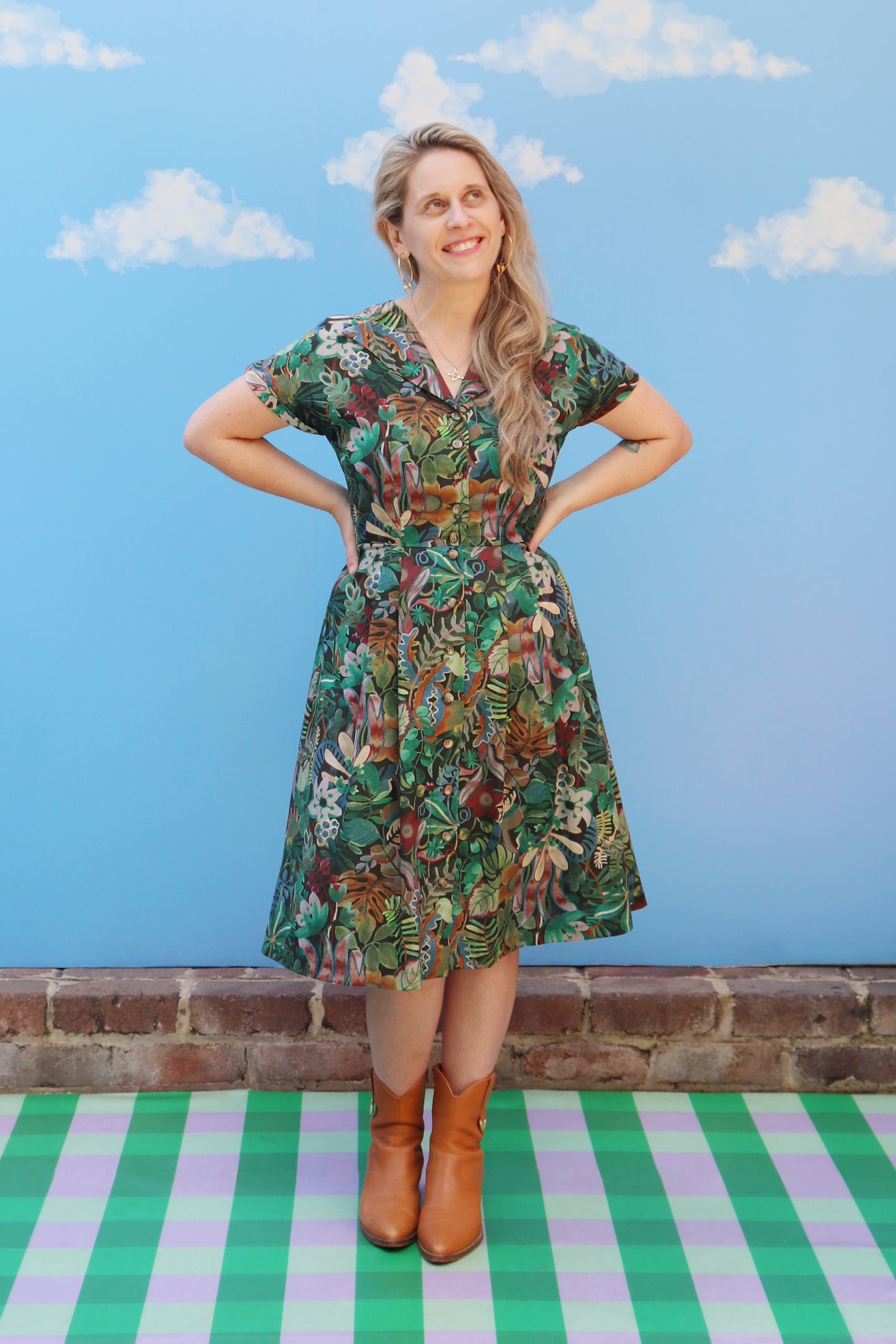 Patricia Dress Liberty Jungle Trip