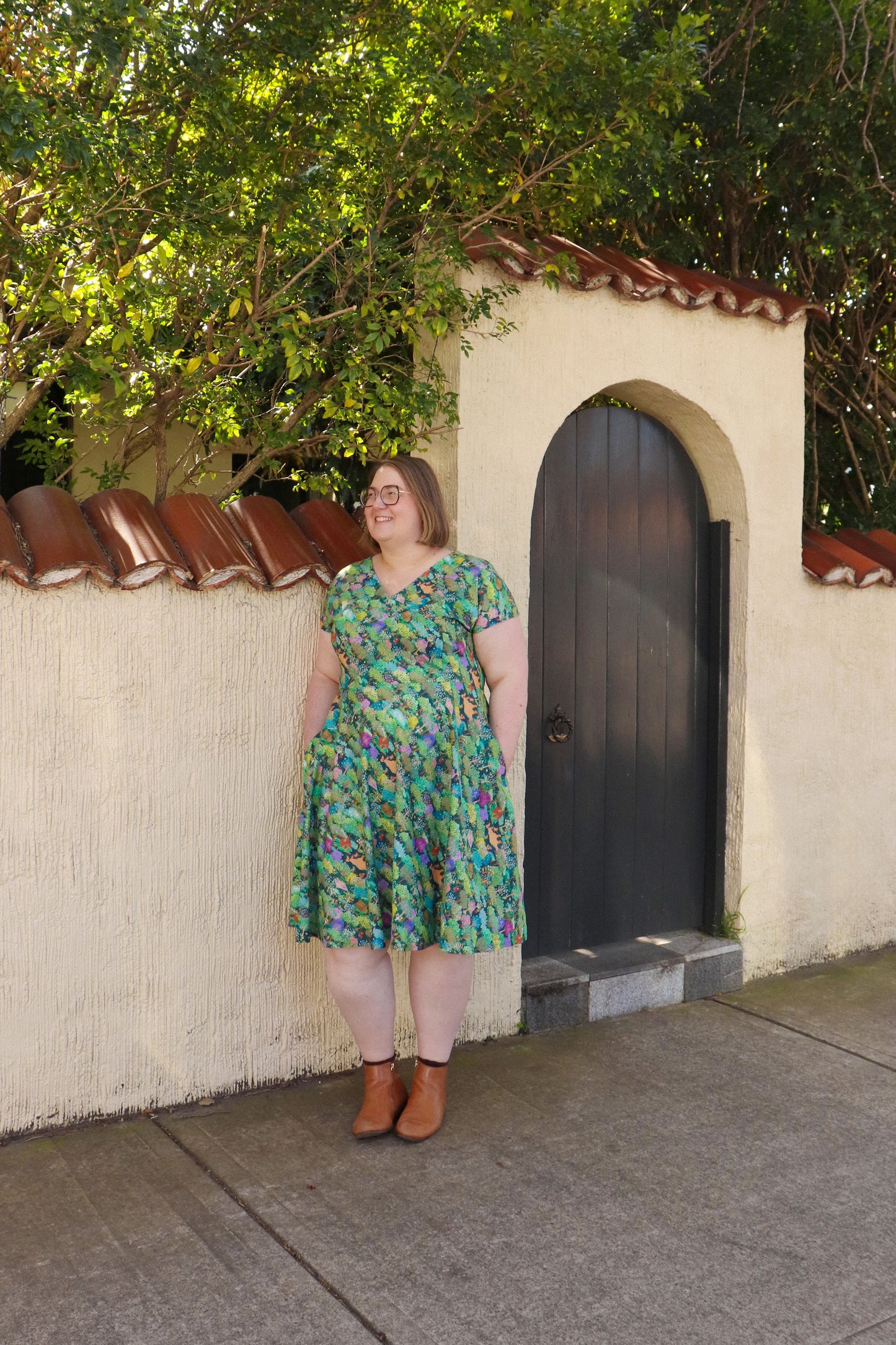 Belinda Dress Midnight Picnic