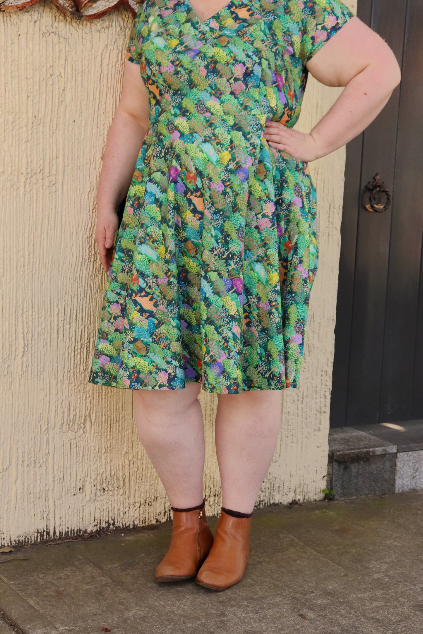 Belinda Dress Midnight Picnic