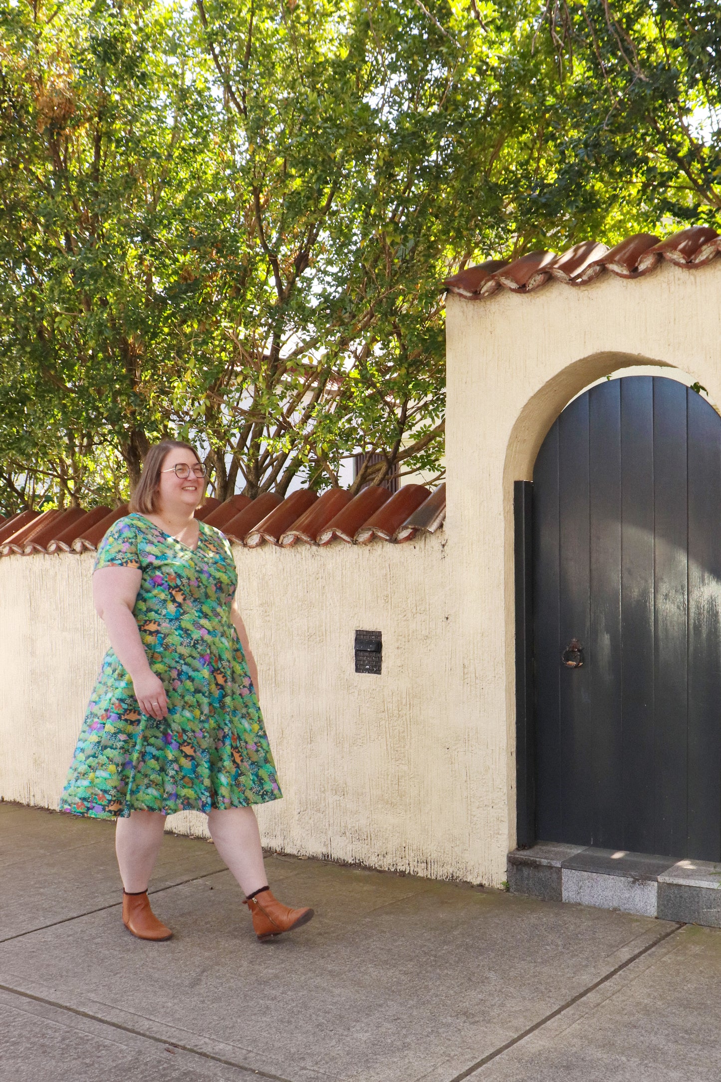 Belinda Dress Midnight Picnic