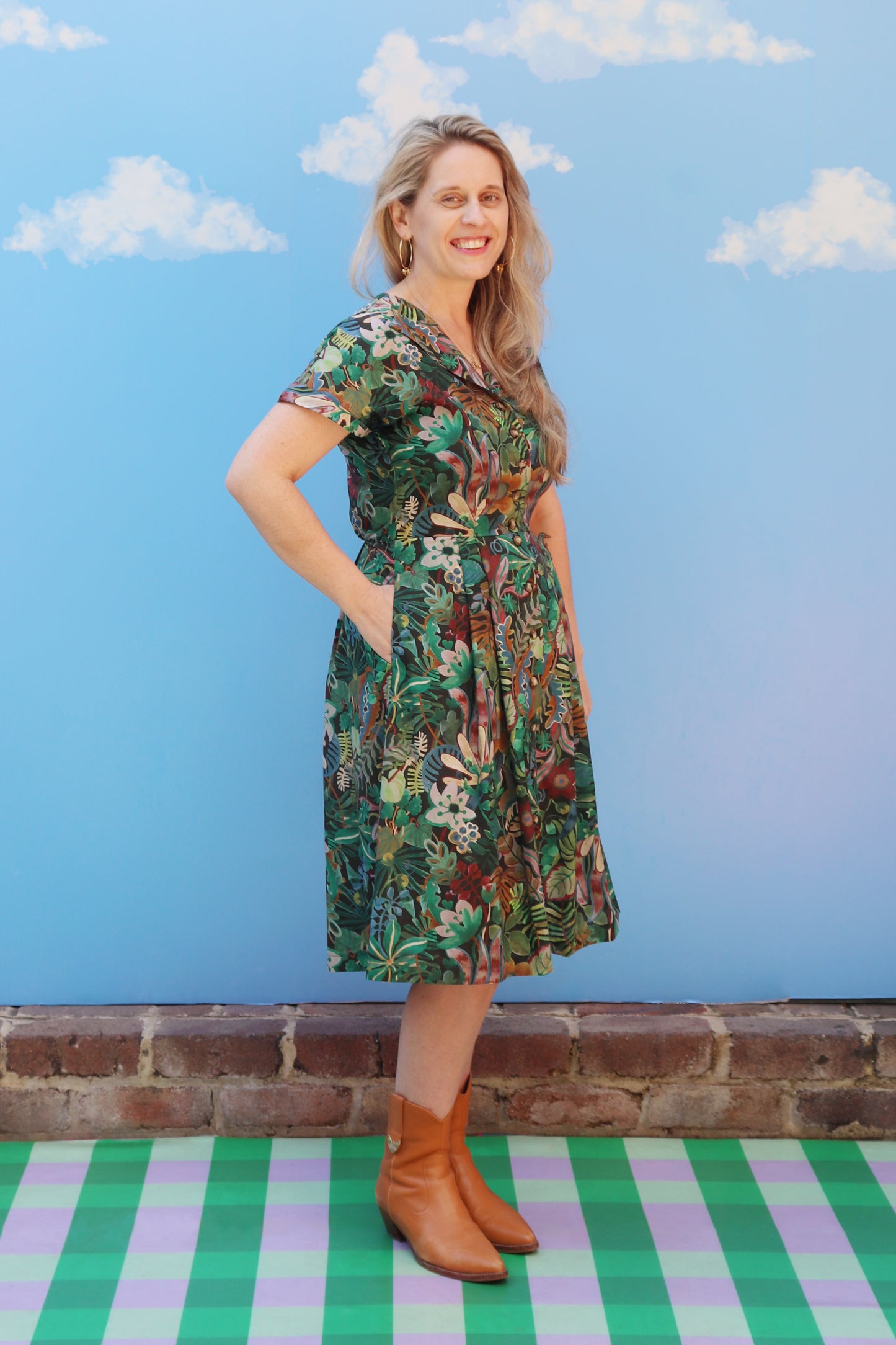 Patricia Dress Liberty Jungle Trip