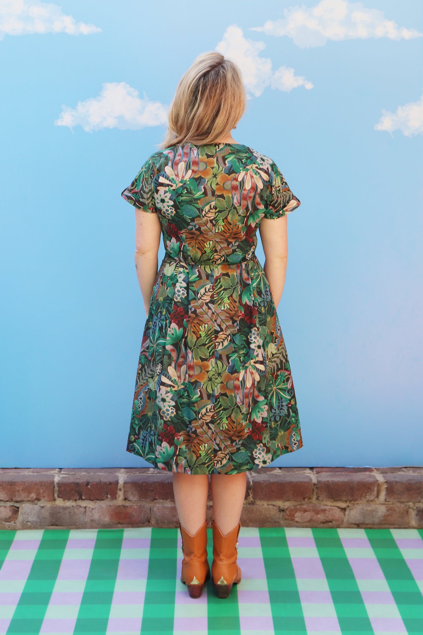 Patricia Dress Liberty Jungle Trip
