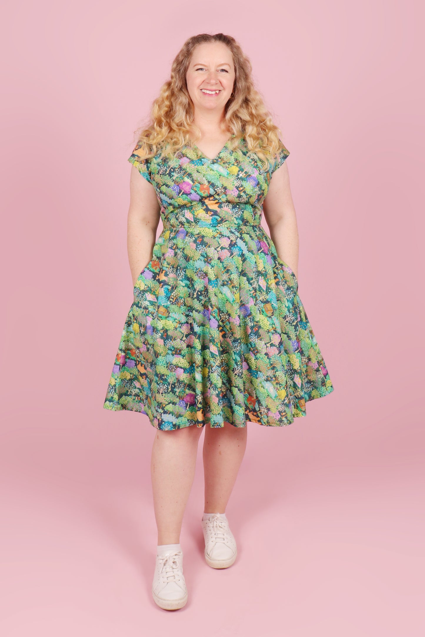 Belinda Dress Midnight Picnic