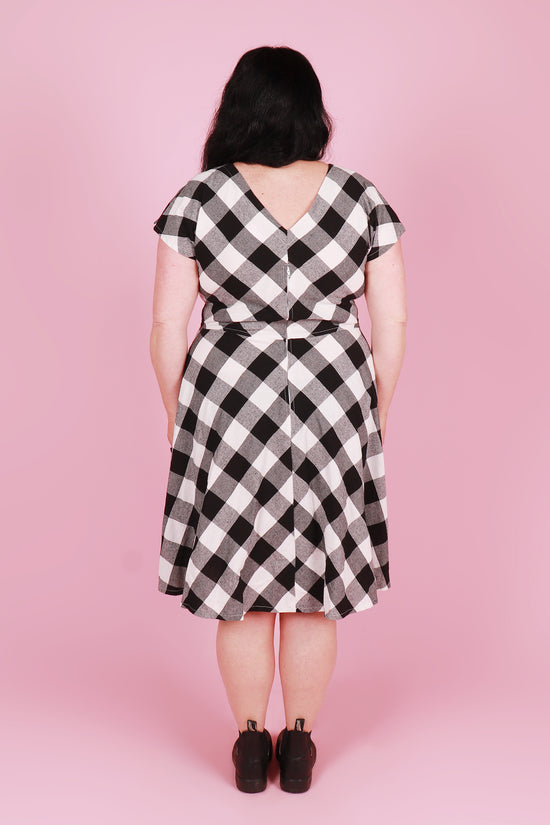 Belinda Dress Checkerboard