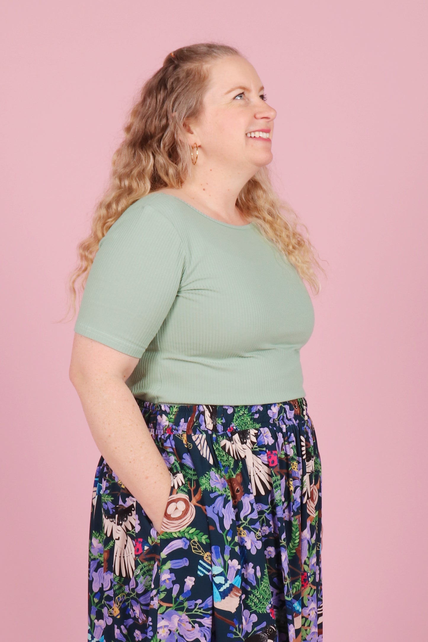 Bronte Reversible Top Pistachio