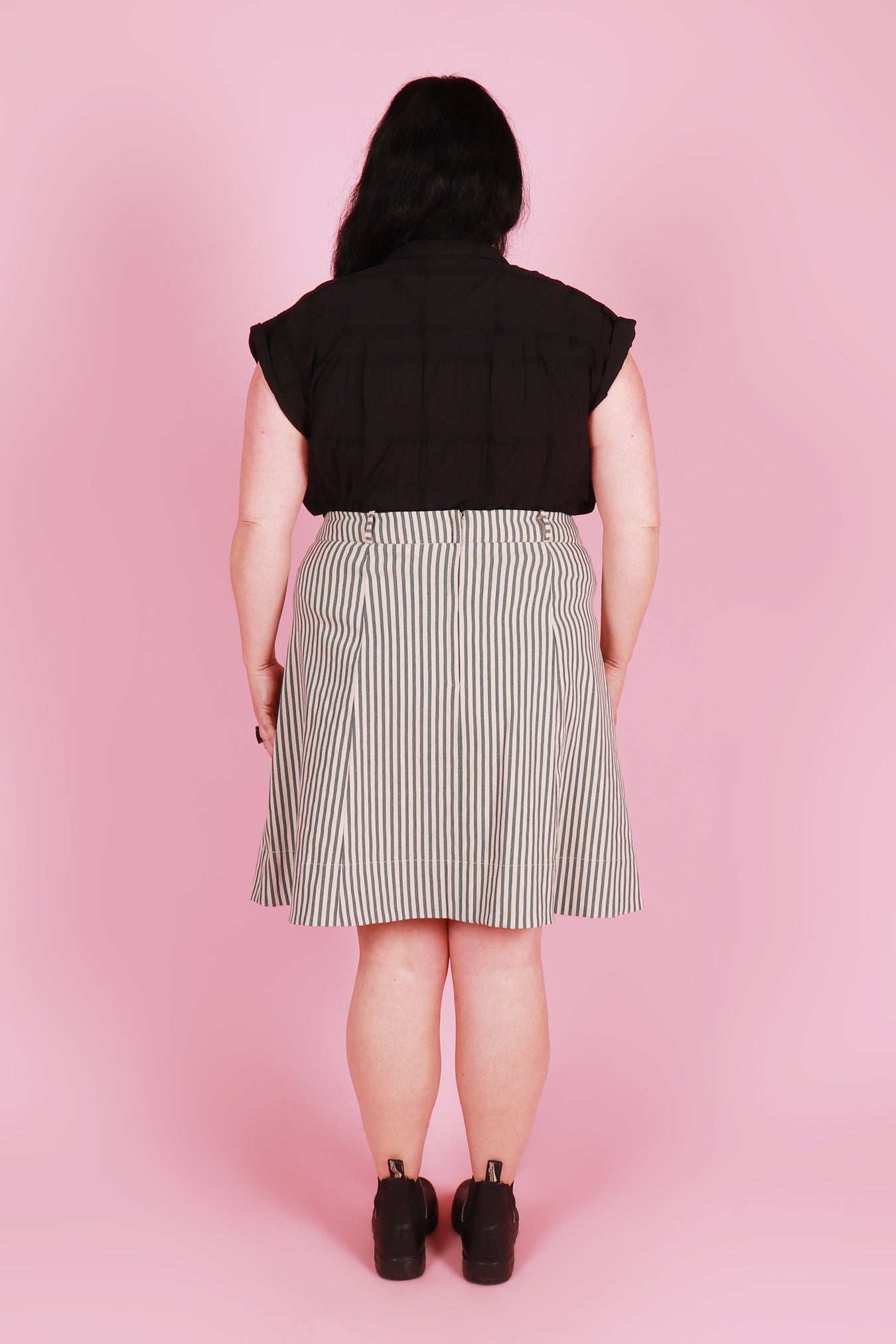 Alice Skirt Forest Stripe