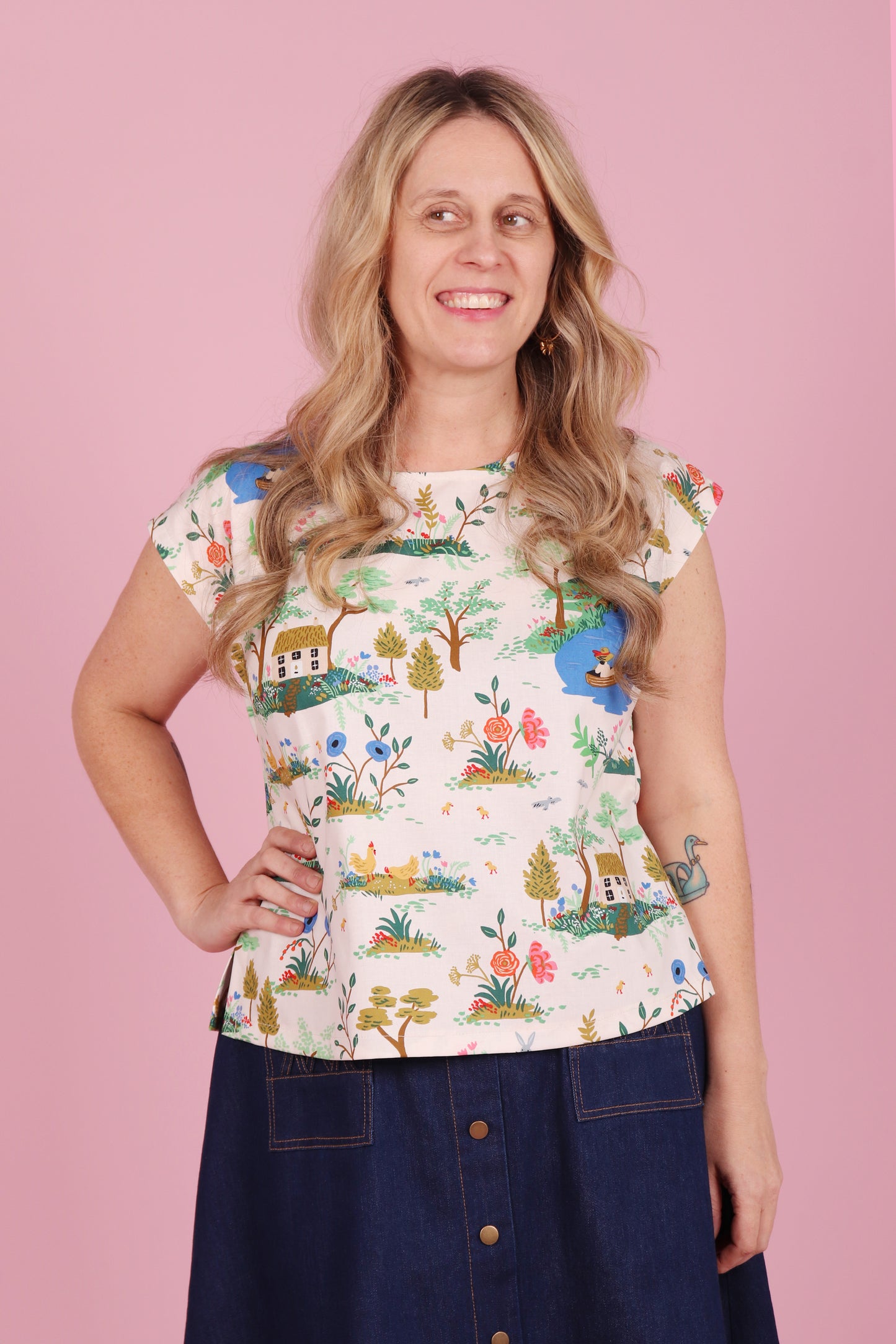 Lulu Top English Garden