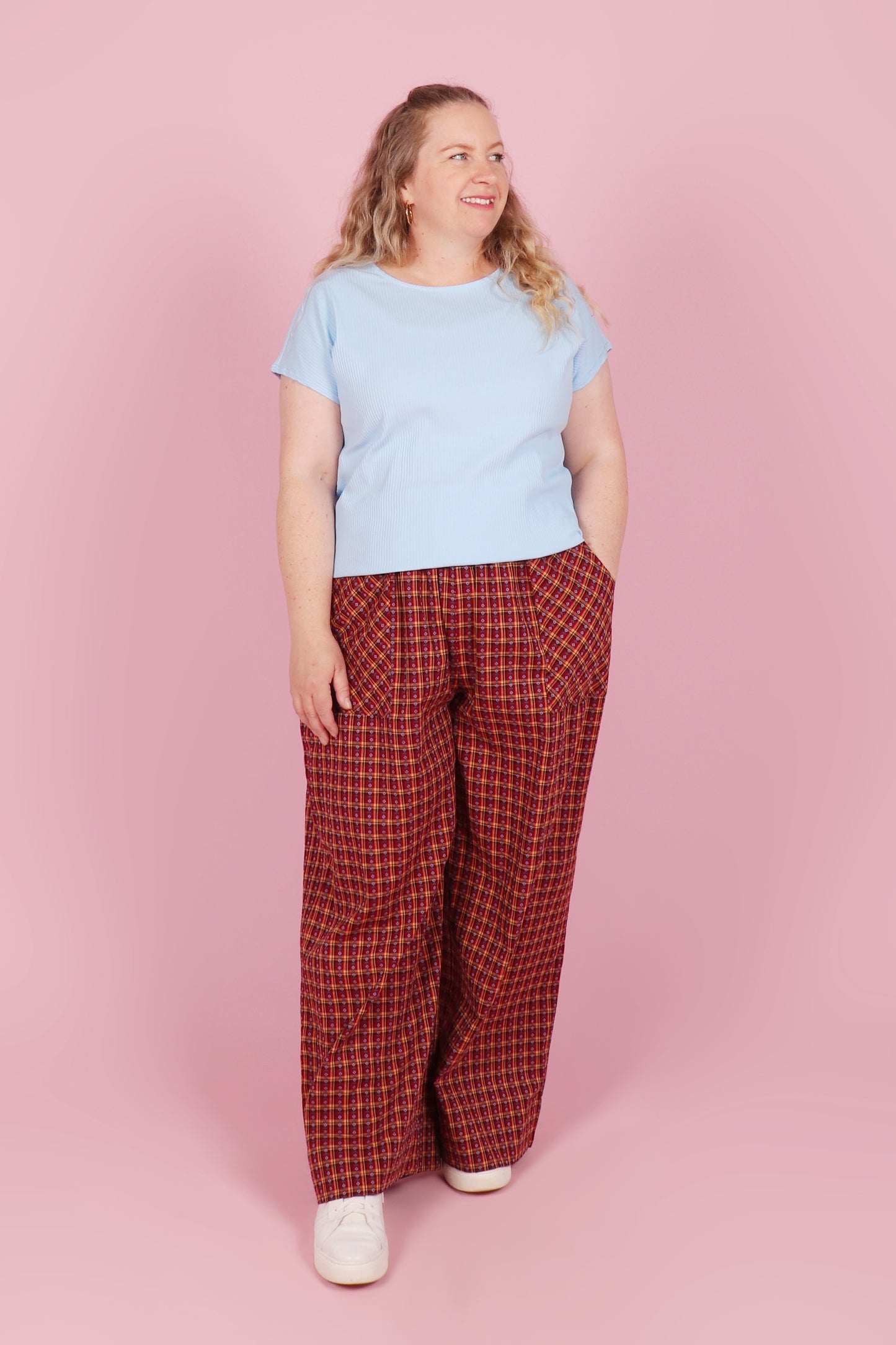 Edie Tee Blue Bubblegum