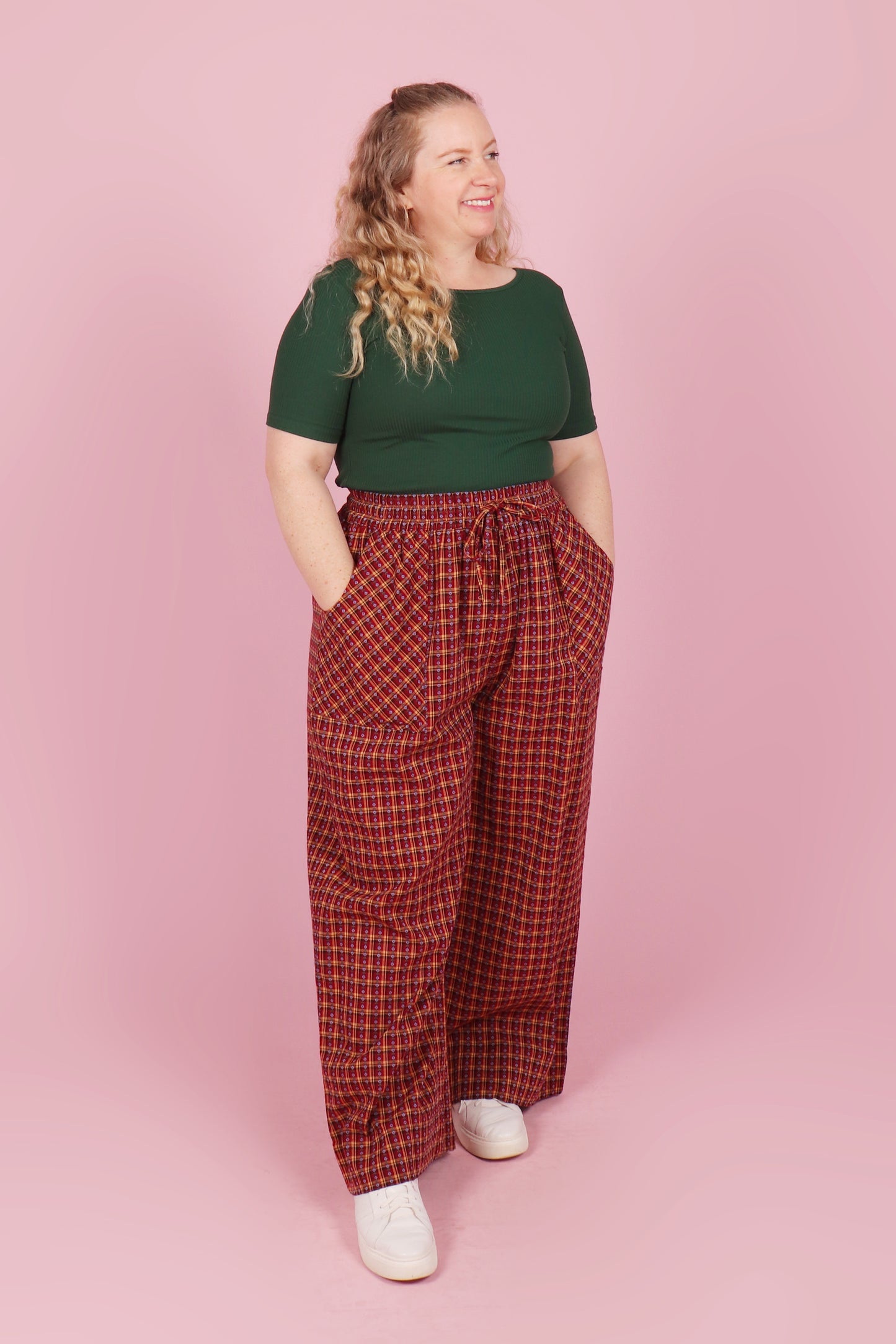 Bronte Reversible Top Green Tea