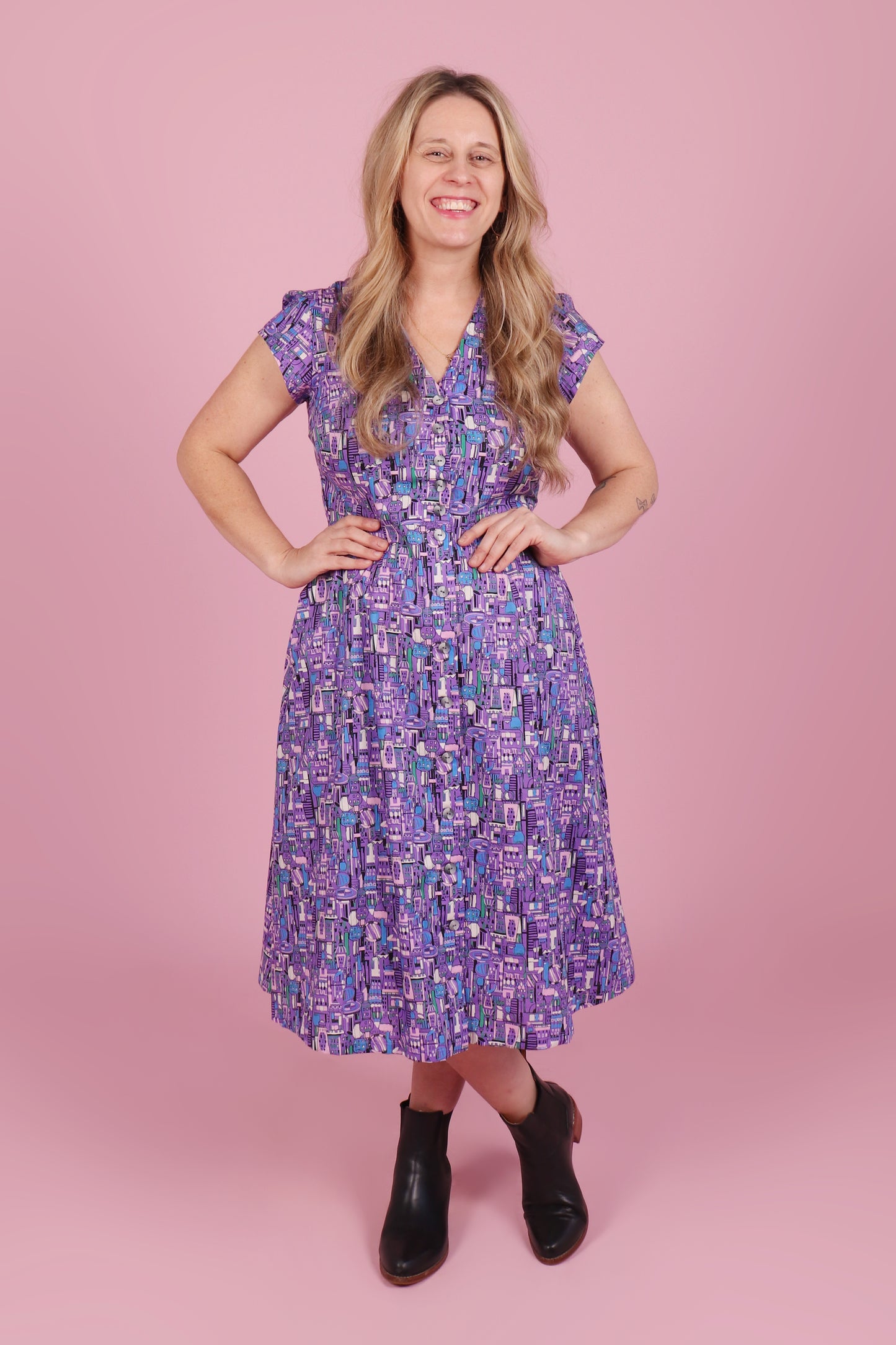 Saski Sister Dress Long Secret City