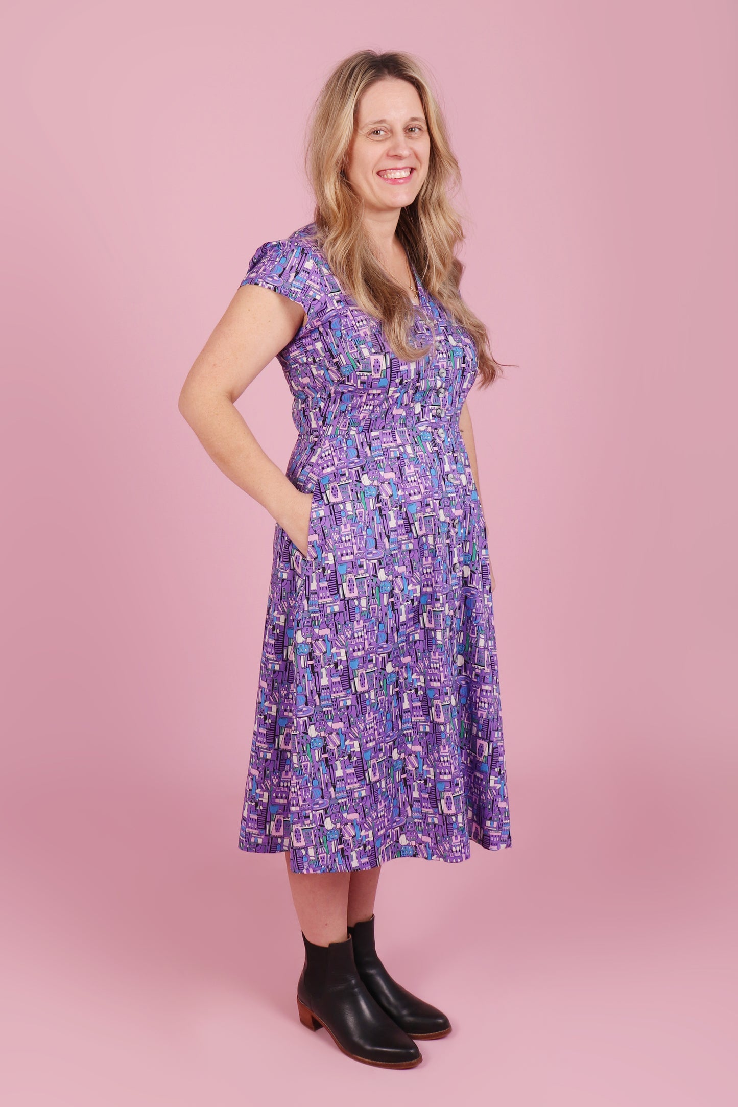 Saski Sister Dress Long Secret City