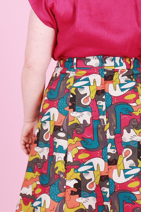 Alice Skirt Puzzle Animals