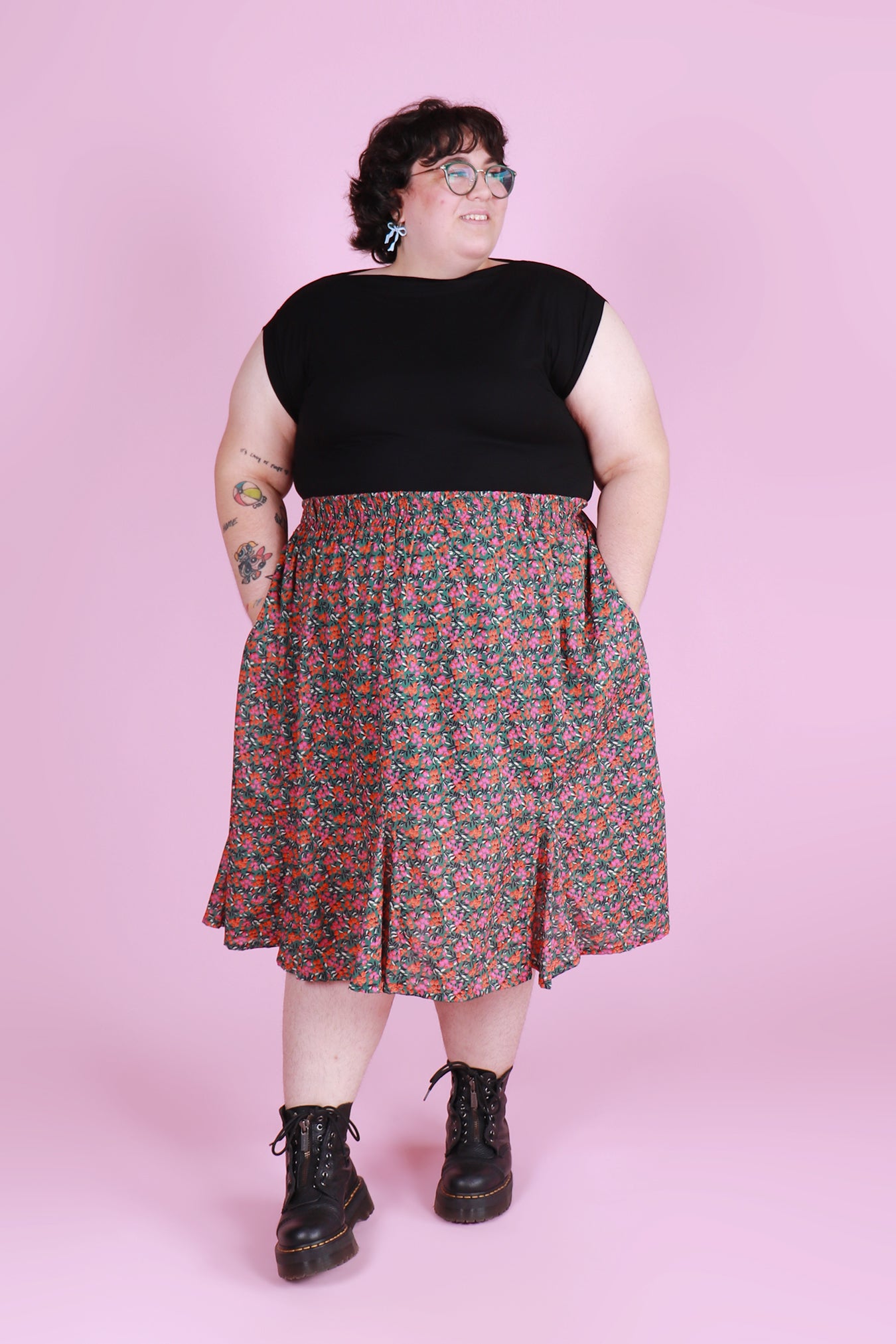 Gillian Skirt Field of Flowers