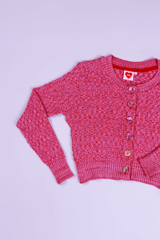 Primrose Cardie Marble Boysenberry Swirl
