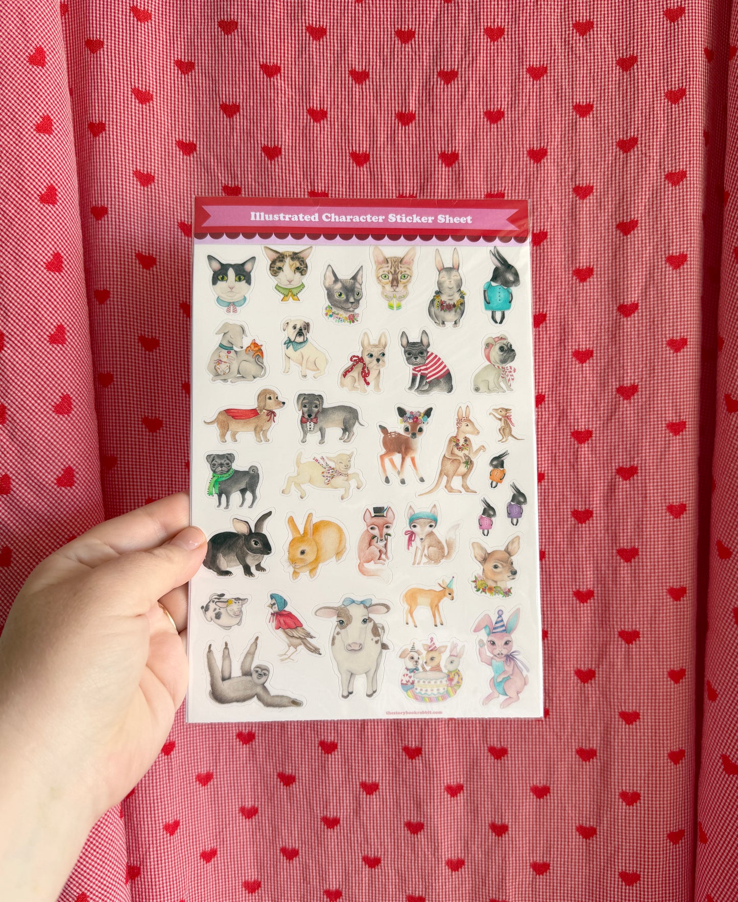 SBR Sticker Sheet - Well Dressed Animals
