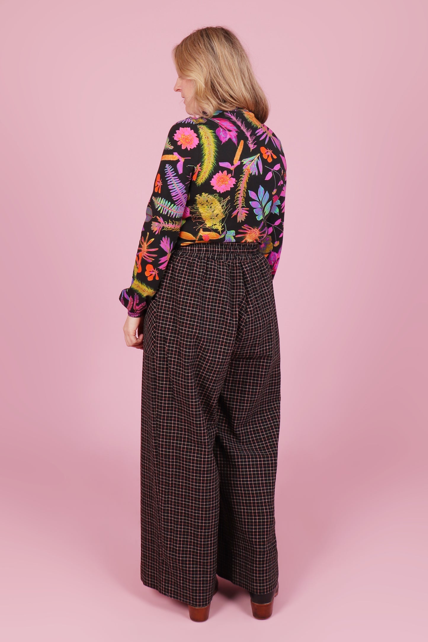 Paloma Pants Peachy Keen Check