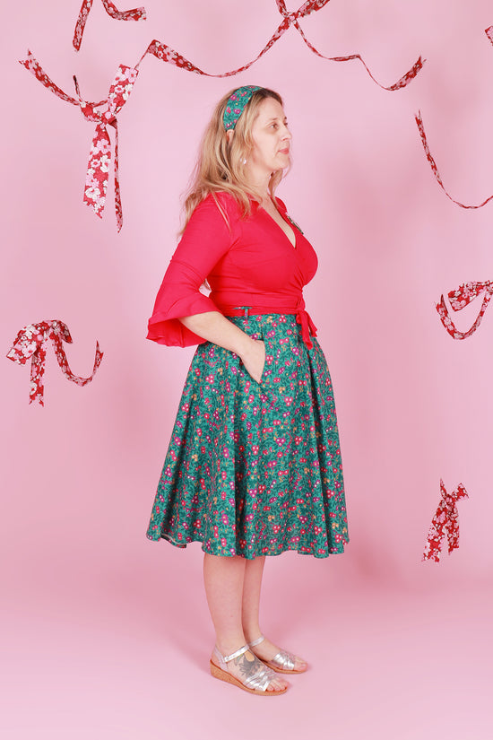 Valentina Skirt Trailing Blossom Liberty