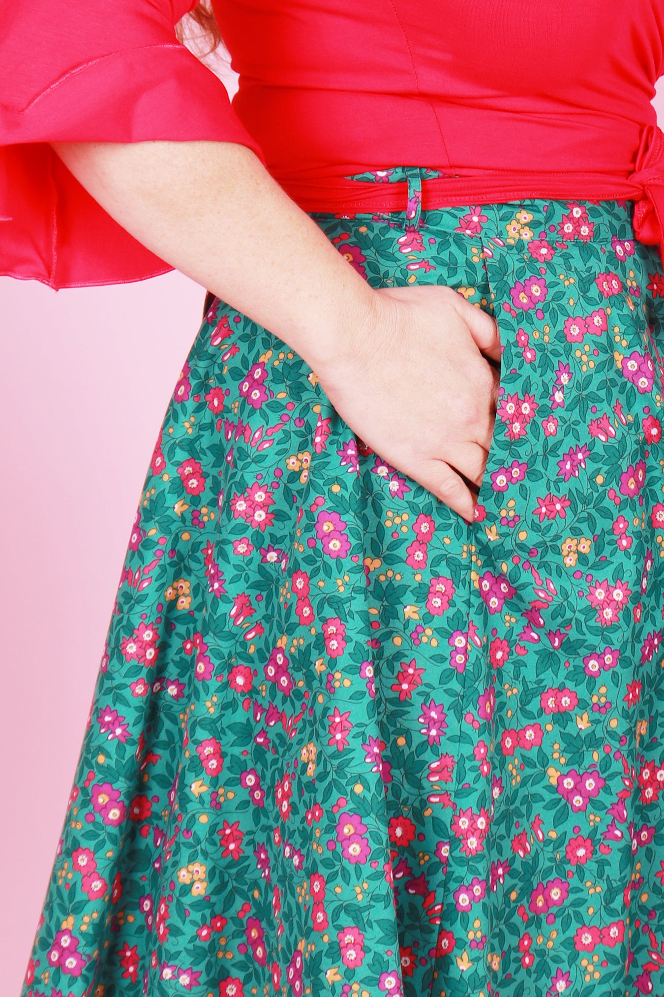 Valentina Skirt Trailing Blossom Liberty