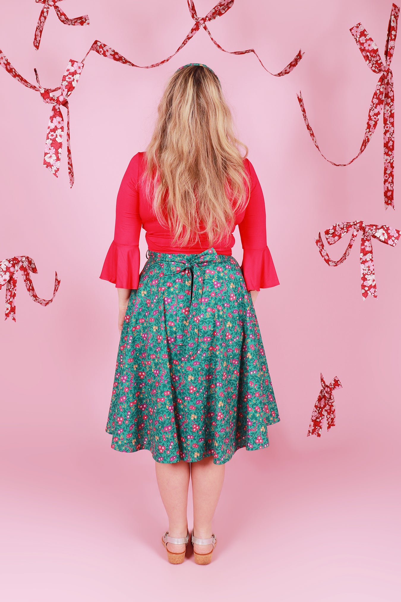 Valentina Skirt Trailing Blossom Liberty