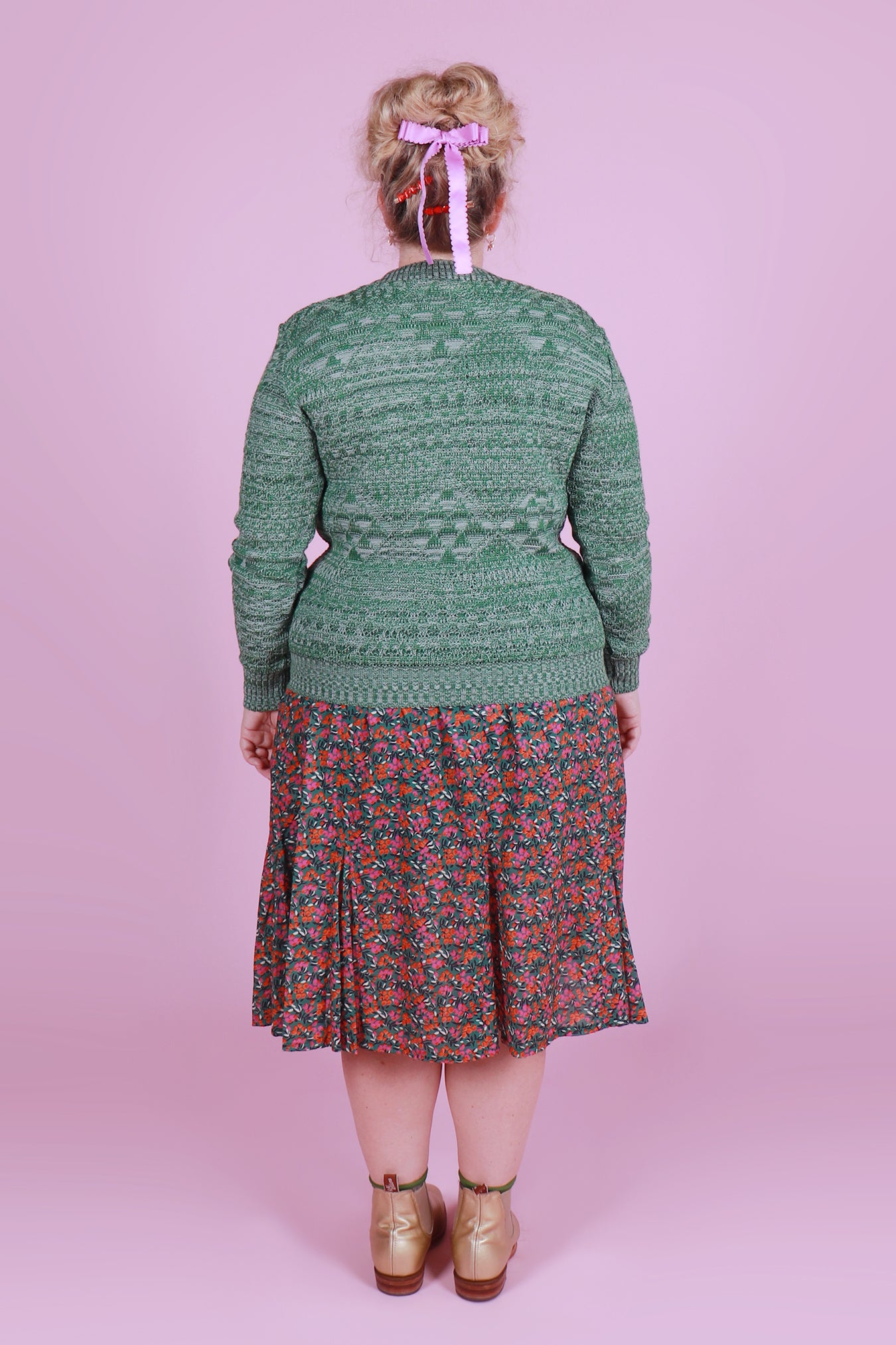 July Jumper Marble Lagoon