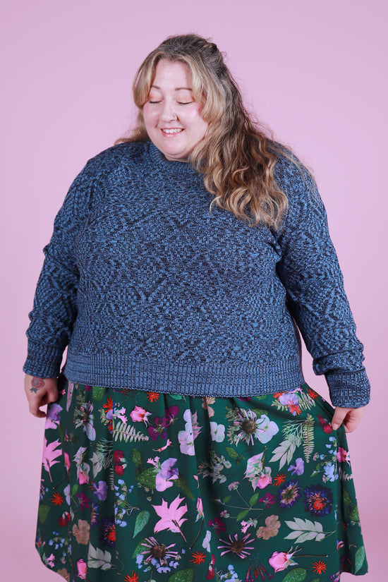 July Jumper Marble Sea