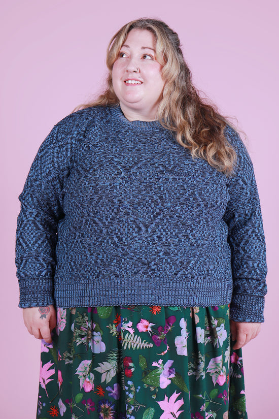 July Jumper Marble Sea