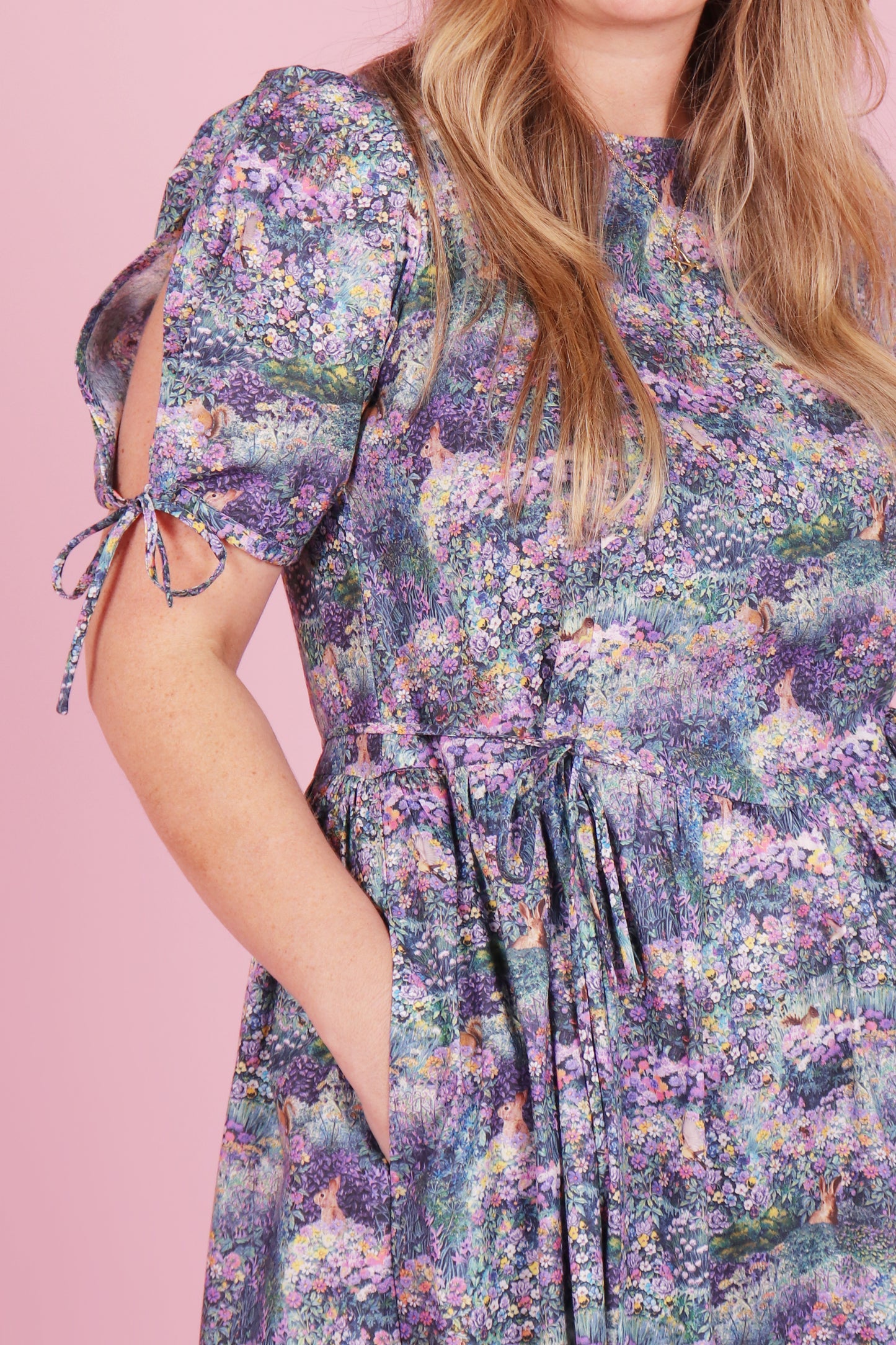 Harriet Dress Long Who's Hiding in the Meadow