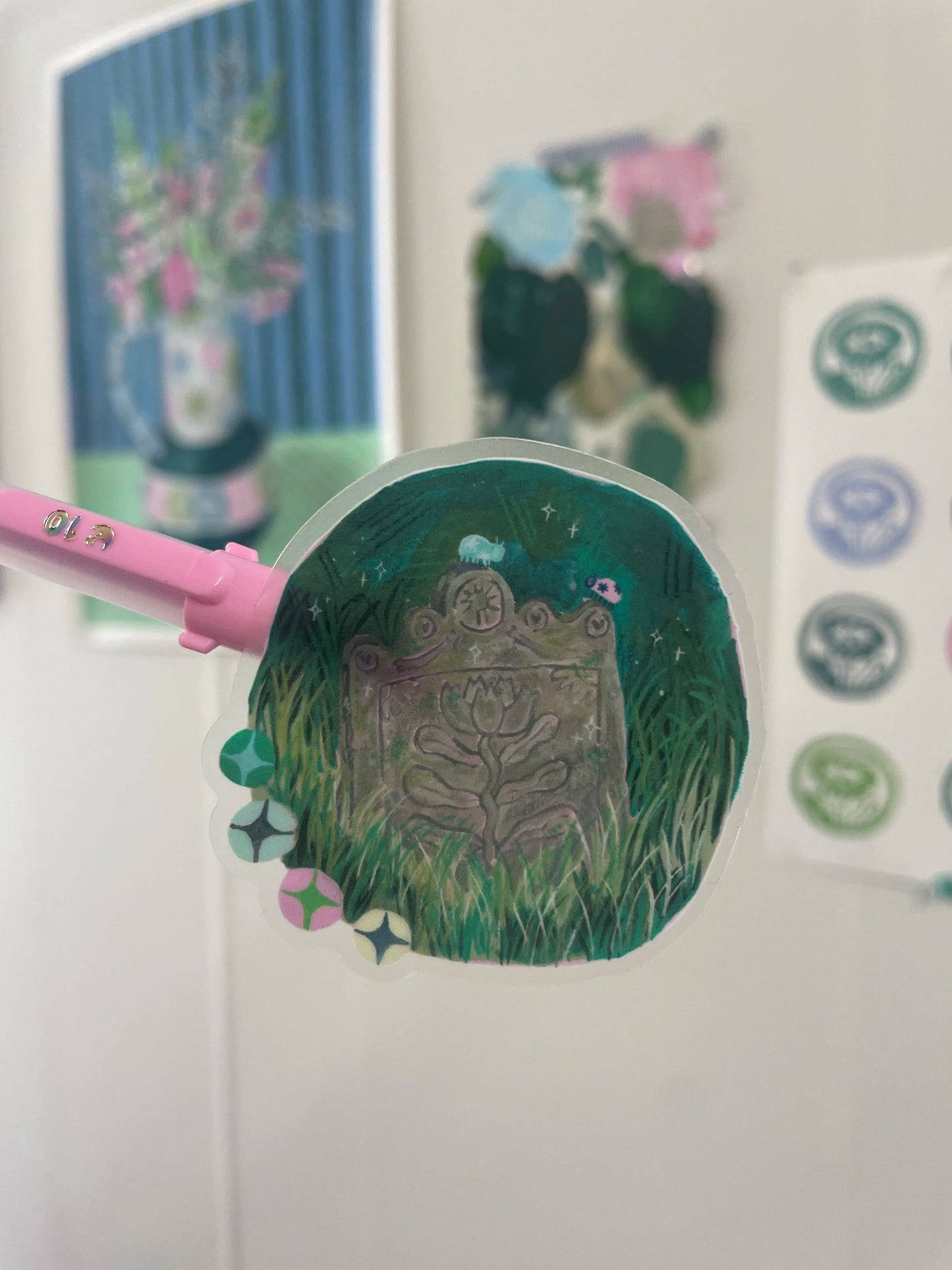 revisiting ~ clear sticker